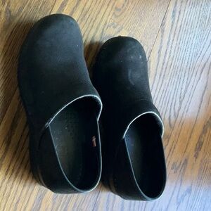 Black Slip-On Clogs